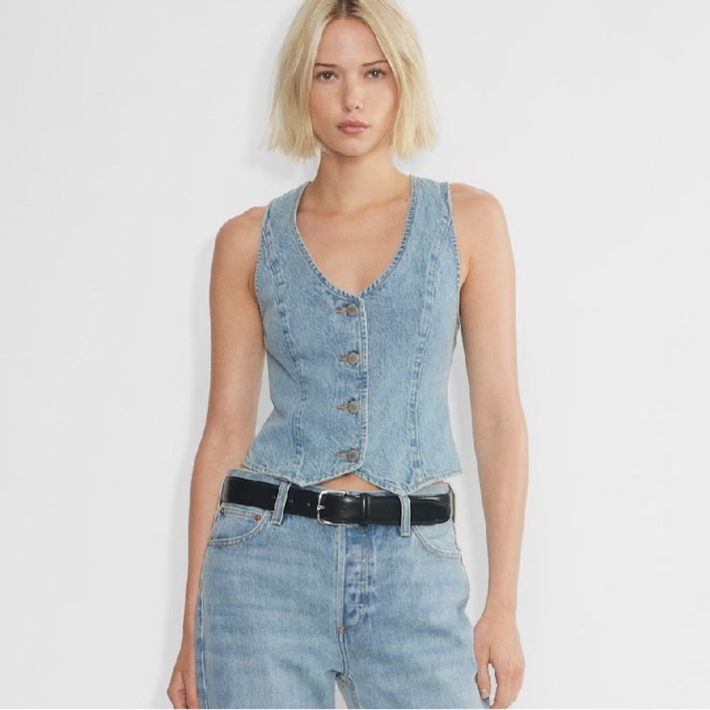 Denim Forum Denim Vest